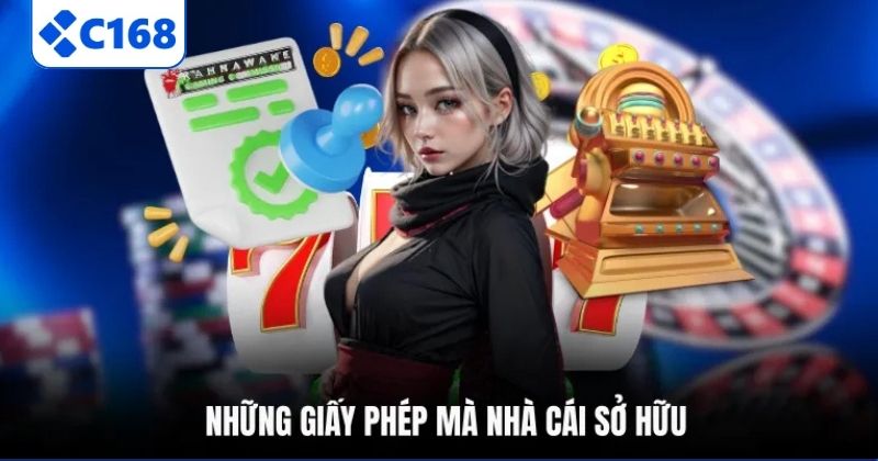 Những giấy phép mà nhà cái sở hữu